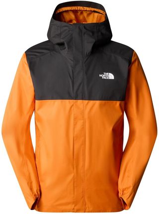 Kurtka z kapturem męska The North Face QUEST ZIP-IN pomarańczowa NF0A3YFMRMI