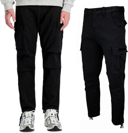 Spodnie Alpha Industries Squad Pant 188202 03 - Czarne 31