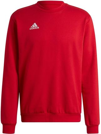 Adidas teamwear Bluza męska adidas Entrada 22 Sweat Top czerwona HB0577