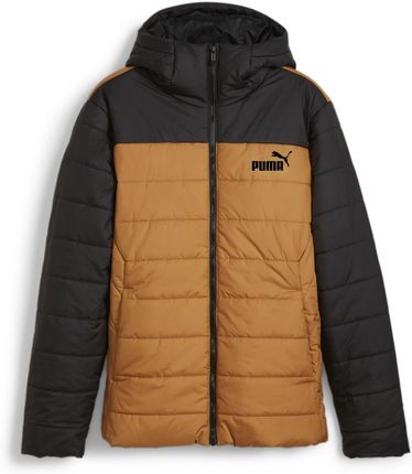 Kurtka z kapturem męska Puma ESS PADDED brązowa 84893864