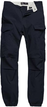 Spodnie cargo jogger Vintage Industries Conner, stalowe