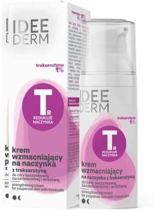 IDEE DERM krem wzmacniający na naczynka z trokserutyną, 50ml