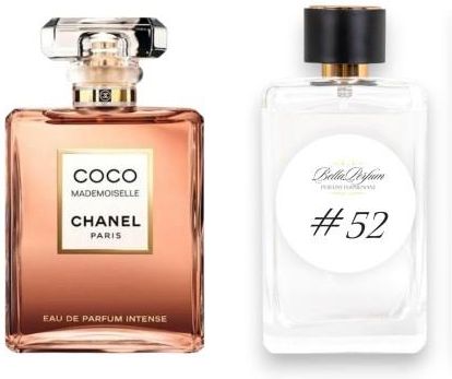 Bella Perfum nr 52 Inspirowane Chanel Coco Mademoiselle Intense Woda Perfumowana 100ml