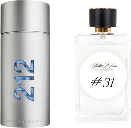 Bella Perfum nr 31 Inspirowane Carolina Herrera 212 Men Woda Perfumowana 100ml