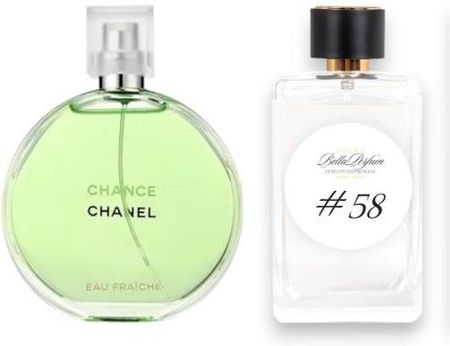 Bella Perfum nr 58 Inspirowane Chanel Chance Eau Fraiche Woda Perfumowana100ml