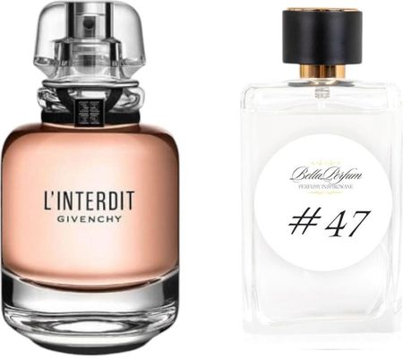 Bella Perfum nr 47 Inspirowane Givenchy L'Interdit Woda Perfumowana 100ml