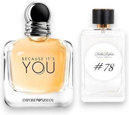 Bella Perfum nr 78 Inspirowane Giorgio Armani Emporio Armani Because It's You Woda Perfumowana 100ml