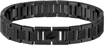 Lacoste Metropol Bransoletka Czarna 17 cm