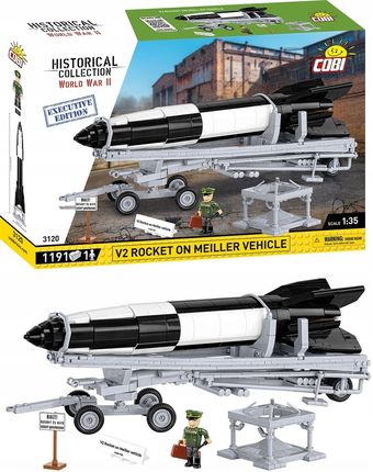 COBI Historical Collection WWII V2 Rocket on Meiller Vehicle Executive Edidition (COBI-3120)
