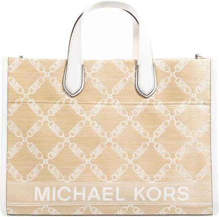 Michael Kors Gigi Tote Bag Nat/Opticwht