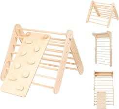 Zdjęcie Leg&Go Ścianka Wspinaczkowa I Trójkąt Wspinaczkowy 2W1 Zestaw Z Rampą - Nowa Sól