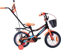 Zdjęcie Fuzlu Bikes Rower Dziecięcy 14" Thor Czarne/Pomarańczowy - Starachowice