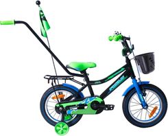 Zdjęcie Fuzlu Bikes Rower Dziecięcy 14" Thor Czarne/Zielony - Starachowice