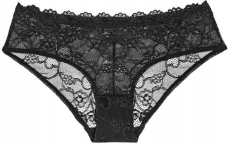 Majtki Triumph Tempting Lace Hipster koronkowe czarne XS