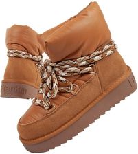 Zdjęcie Buty damskie zimowe D.Franklin [DFSH375003-TAN] - Zelów
