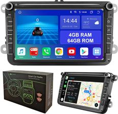 Smart Radio Car Radio 2Din Android Do Vw Golf V 5 Vi Passat B6 B7 Cc Polo V Tiguan 4/64GB (5SRCVW8001H)