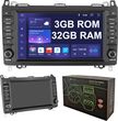 Smart Radio Car Radio 2Din Android Do Mercedes W639 Vito Viano 3/32GB (3SRCBENZ2008001H)