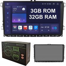 Smart Radio Car Radio 2Din Android Do Vw Golf V 5 Vi Passat B6 B7 Cc Polo V Tiguan I Touran (3SRCVW9001H)