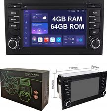 Smart Radio Android Do Audi A4 B6 B7 Seat Exeo Dsp 4/64GB (7SRCADA47001H)