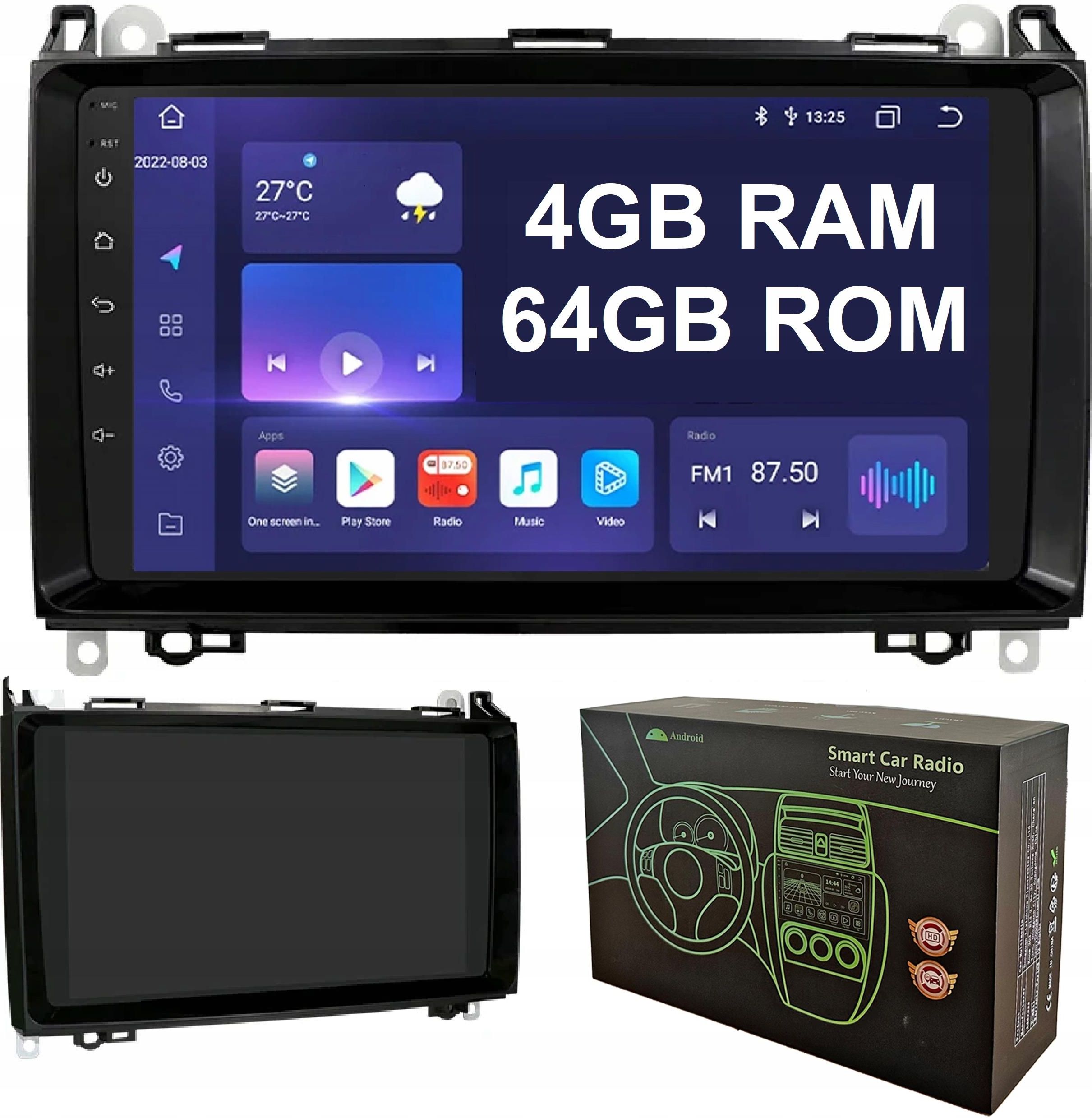 Radioodtwarzacz samochodowy Smart Radio Car Radio 2Din Android Do ...
