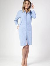 Zdjęcie Szlafrok damski Regina 684 niebieski welur - Chęciny