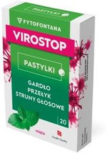 Zdjęcie Fytofontana Virostop, smak miętowy, 20 pastylek - Jastrowie