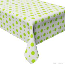 Zdjęcie Arpex Obrus Foliowy Grochy Limonkowy Arpex 130x100cm DO9553LIM8671 - Sułkowice