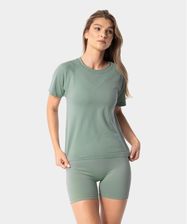 Carpatree Koszulka Bezszwowa Na Trening Damska Simply Seamless Zielone
