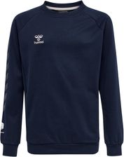 Zdjęcie Hummel Dziecięca Bluza Bawełniana Move Grid Niebieskie - Jawor