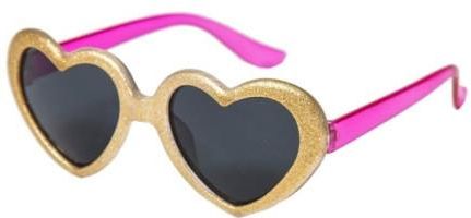 Rockahula Kids Okulary Przeciwsłoneczne Dla Dziewczynki 100% Uv Glitter Heart