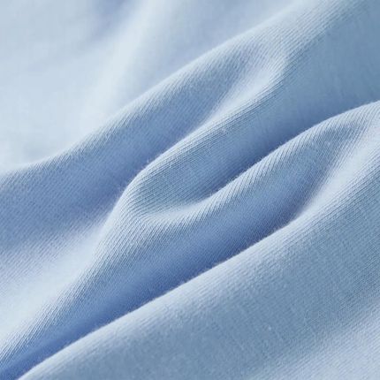 Koszulka dziecięca z krótkimi rękawami, jasnoniebieska, 128 - zdjęcie 3
