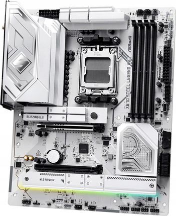 【ジャンク】ASRock X870 Steel Legend WiFi ATX Płyta główna PC Asrock Płyta główna X870 Steel Legend Wifi
