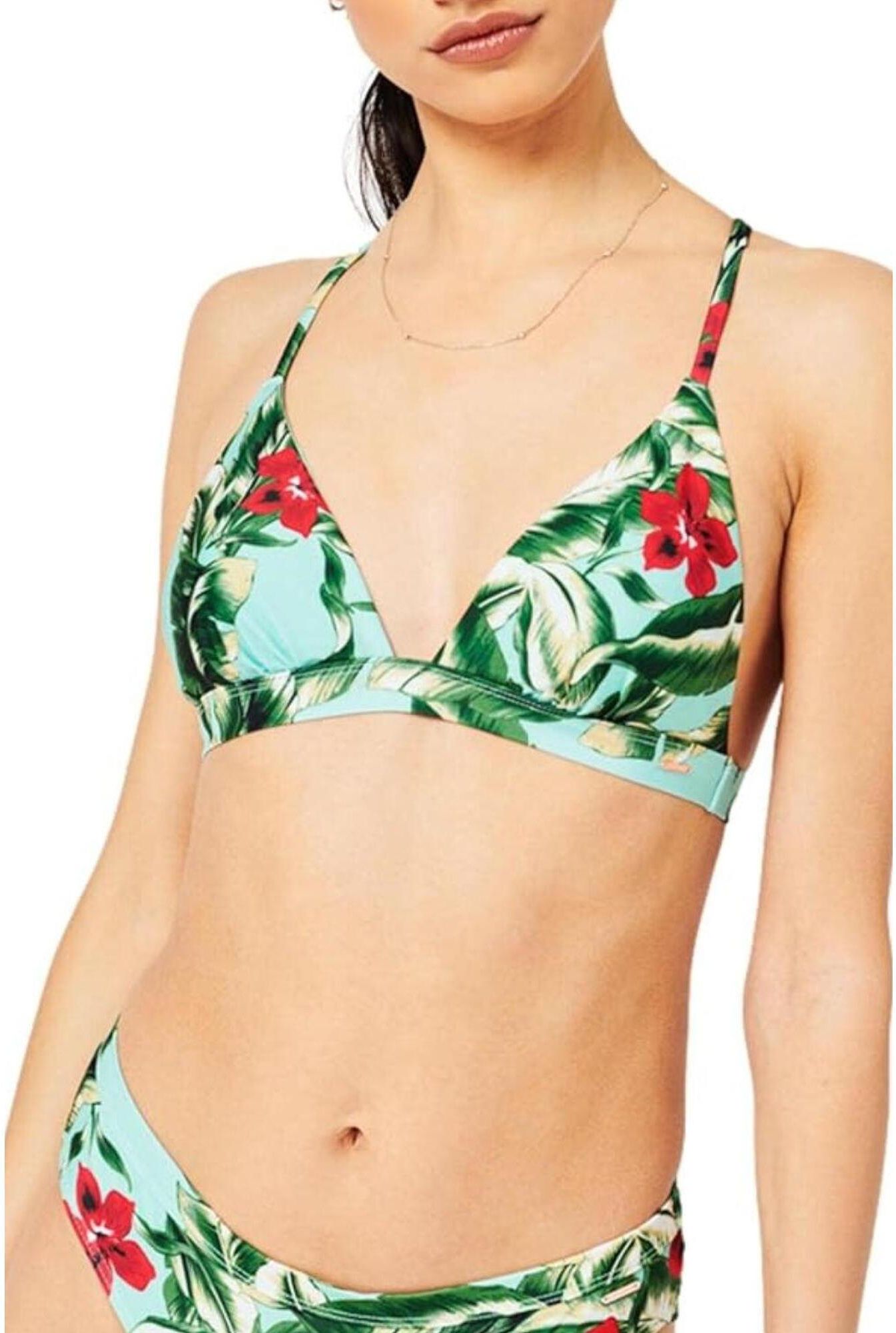 Zdjęcie Superdry Góra Od Bikini Vintage T Back Tri Zielone - Brzesko