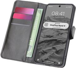 Etui Z Klapką Bizon Case Pocket Do Oneplus Nord 4 Czarne