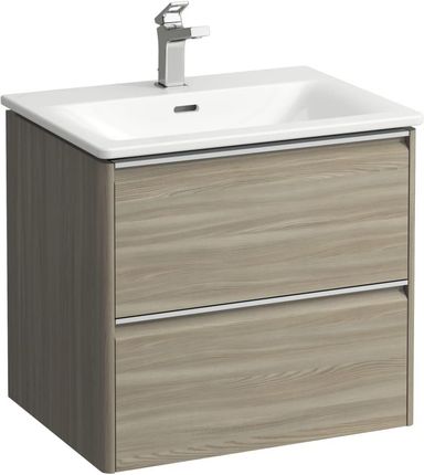 Laufen Zestaw umywalka z szafką 600x450 mm PALACE jasny wiąz H8607022621041