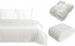 Zdjęcie Koc mikroflano D91 Soft 170x210 biały Eurofirany - Konstantynów Łódzki