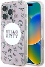 Hello Kitty Hkhmp16Lhaopp Iphone 16 Pro 6 3 Różowy Pink Hardcase Iml All Over Paris Magsafe