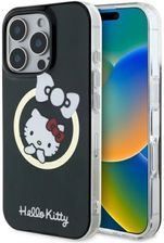 Hello Kitty Hkhmp16Lhflbk Iphone 16 Pro 6 3 Czarny Black Hardcase Iml Fun Bow Magsafe