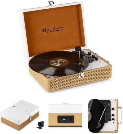 Gramofon w walizce RP119 Audizio złoty