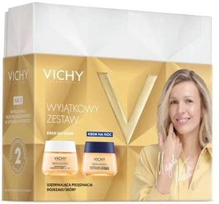 VICHY Neovadiol Kompleks uzupełniający zestaw (odbudowujący krem na dzień, 50 ml + modelujący owal krem na noc, 50 ml)