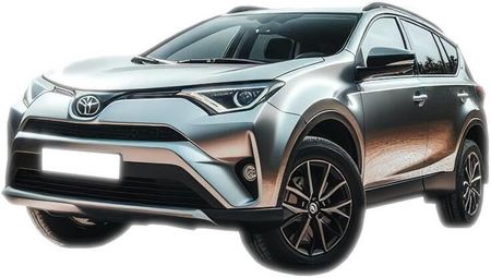 Erkul relingi dachowe Toyota Rav4 Suv 2013-2019 Srebrne - zdjęcie 2