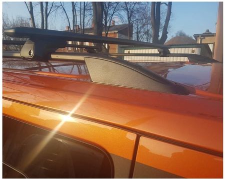Erkul Relingi Dachowe Fiat Fullback 2015-19 Mitsubishi L200 2016-2023 Czarne - zdjęcie 3