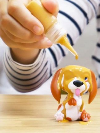 Epee Brudaski W Kąpieli Zestaw Łazienka Piesek Błotko Beagle Czarno-Brązowy - zdjęcie 3