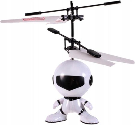 Stator Latający Kosmita Ufo Robot Dron Śmigłowiec Sterowany Ręką Pilot Zabawka - zdjęcie 6