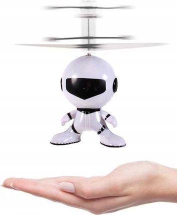 Stator Latający Kosmita Ufo Robot Dron Śmigłowiec Sterowany Ręką Pilot Zabawka - zdjęcie 3