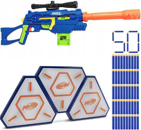 Buzz Bee Ultra-Tek - Snajperka Master Tek 48803 + 3X Tarcza