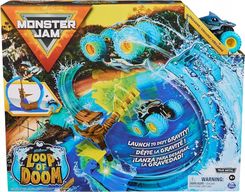 Spin Master Monster Jam Tor Pętla Zagłady + Pojazd Megalodon