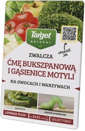 Target Lepinox Plus Ćma Bukszpanowa I Gąsienice Motyli 3X10G -