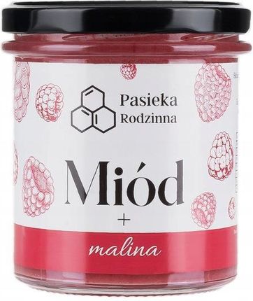 Pasieka Rodzinna Zestaw Skrzynka Malina + Wielokwiatowy 410g Wszystkiego Najsłodszego - zdjęcie 3