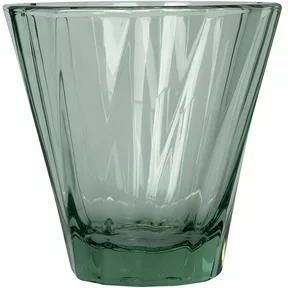 Loveramics Twisted Cappuccino Glass 180ml Green (K3468)